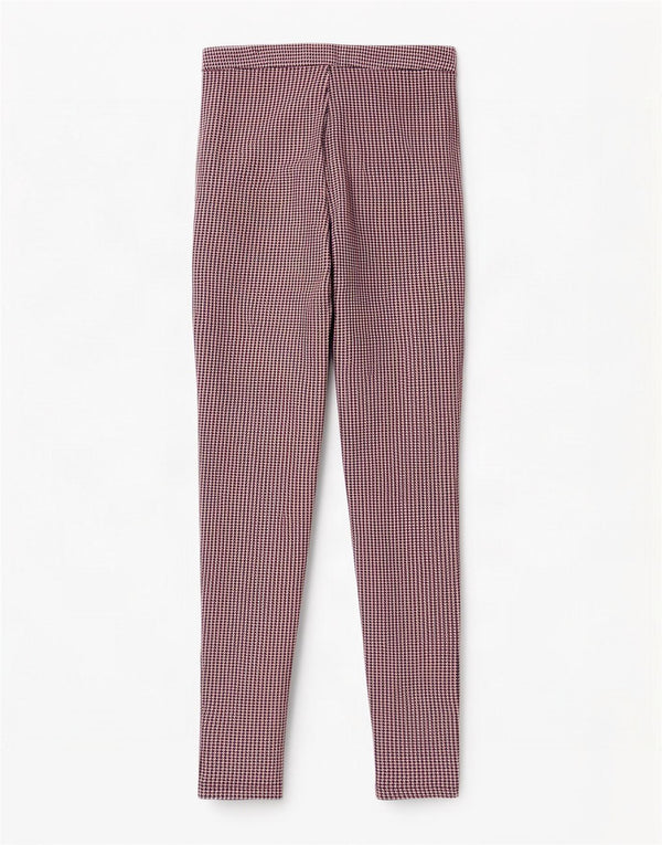 Pantaloni skinny casual pentru femei Zara Mici L26 L27 Multicolor Houndstooth
