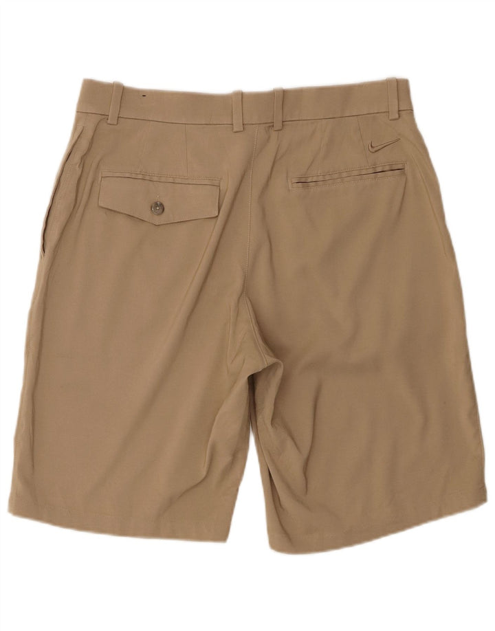 Pantaloni scurți chino pentru bărbați Nike W32 Poliester Bej Mediu