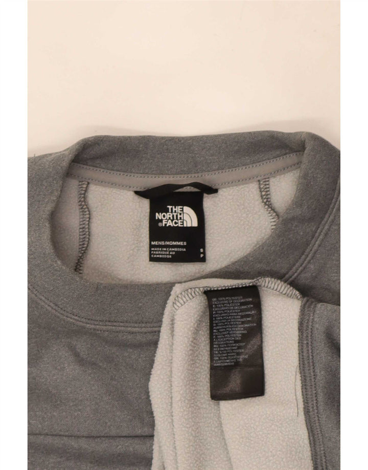 Pulover pentru bărbați The North Face, poliester, gri mic