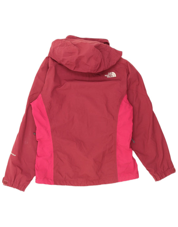 THE NORTH FACE Jachetă de ploaie supradimensionată pentru femei UK 10 Small Burgundy