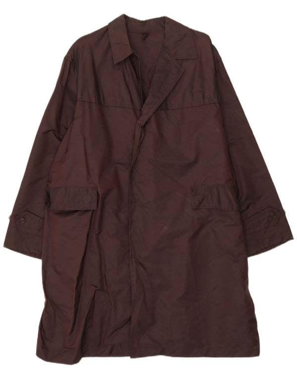 Vintage Trench pentru bărbați UK 40 Large Brown