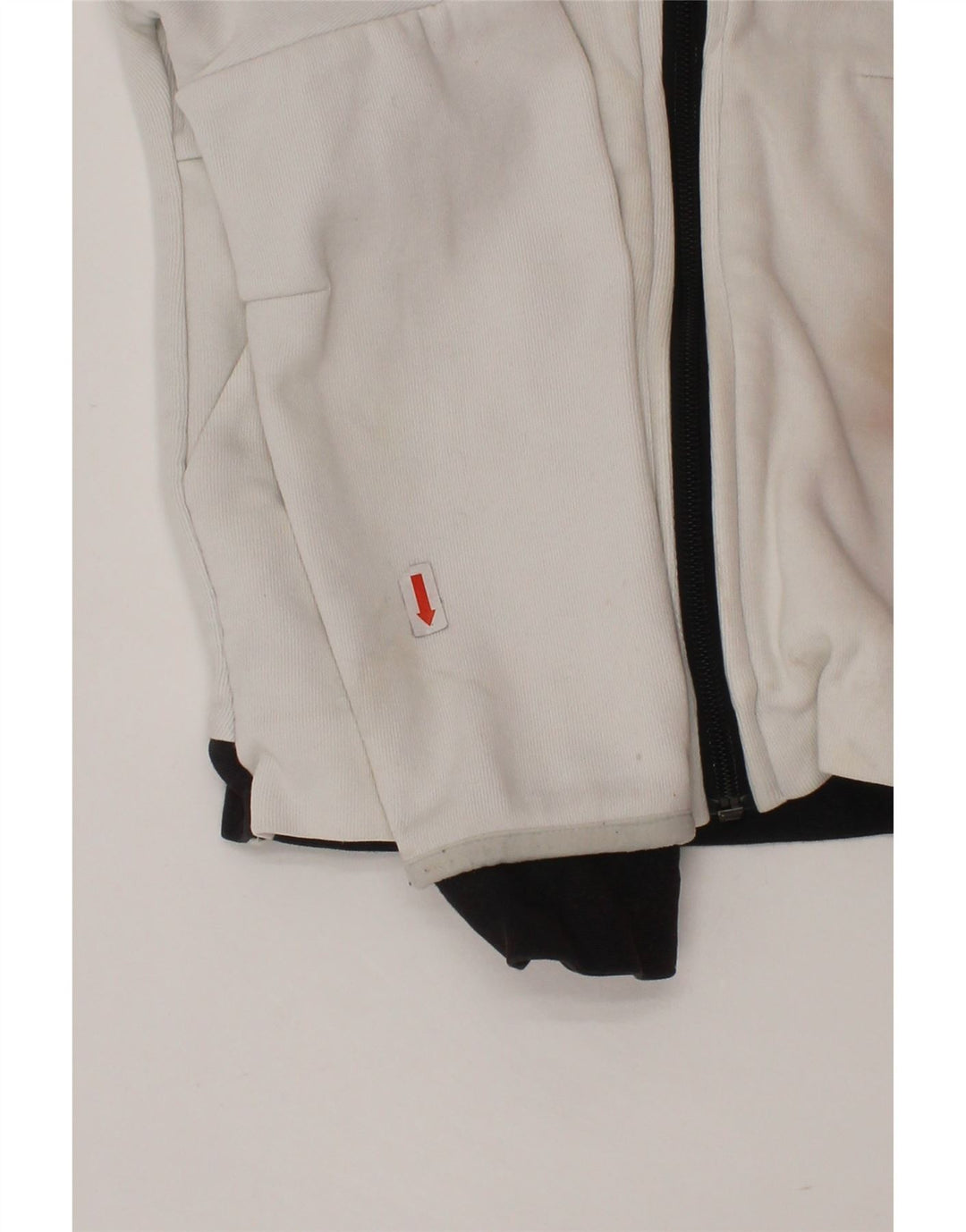 Pulover ADIDAS Star Wars pentru băieți, cu fermoar, 3-4 ani, alb, bloc de culoare