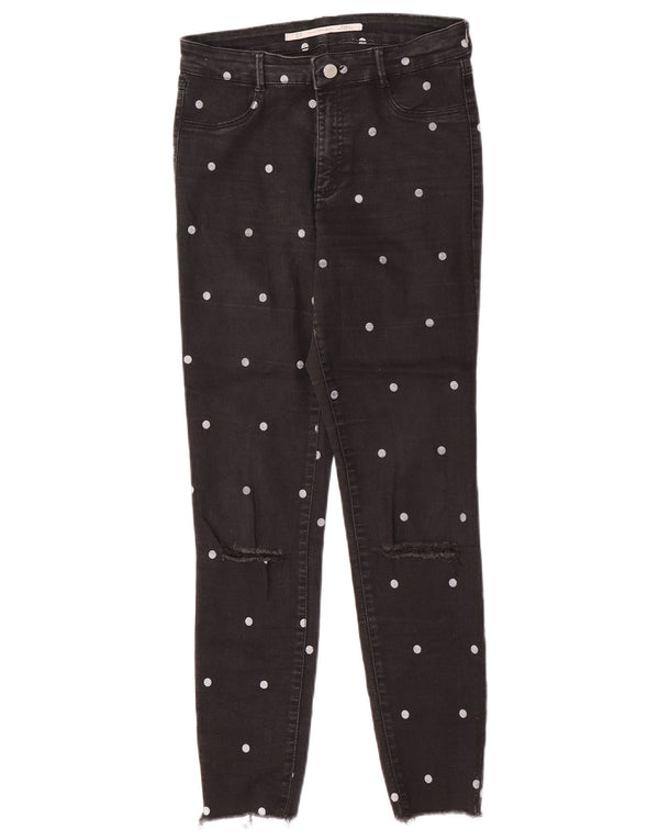 Blugi de damă Zara Trafaluc Jegging EU 40 Medium W30 L27 Black Spotted