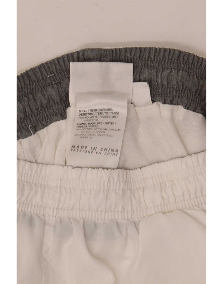 Pantaloni scurți sport Puma pentru bărbați, mari, alb, din poliester