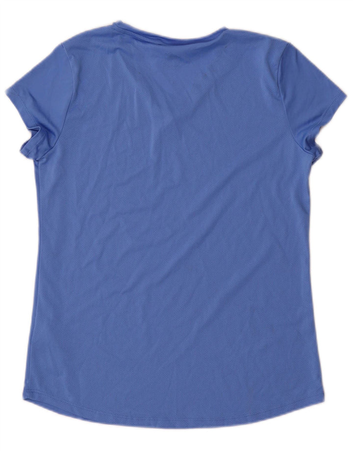 Tricou Puma Femei Top UK 12 Medium Blue Poliester