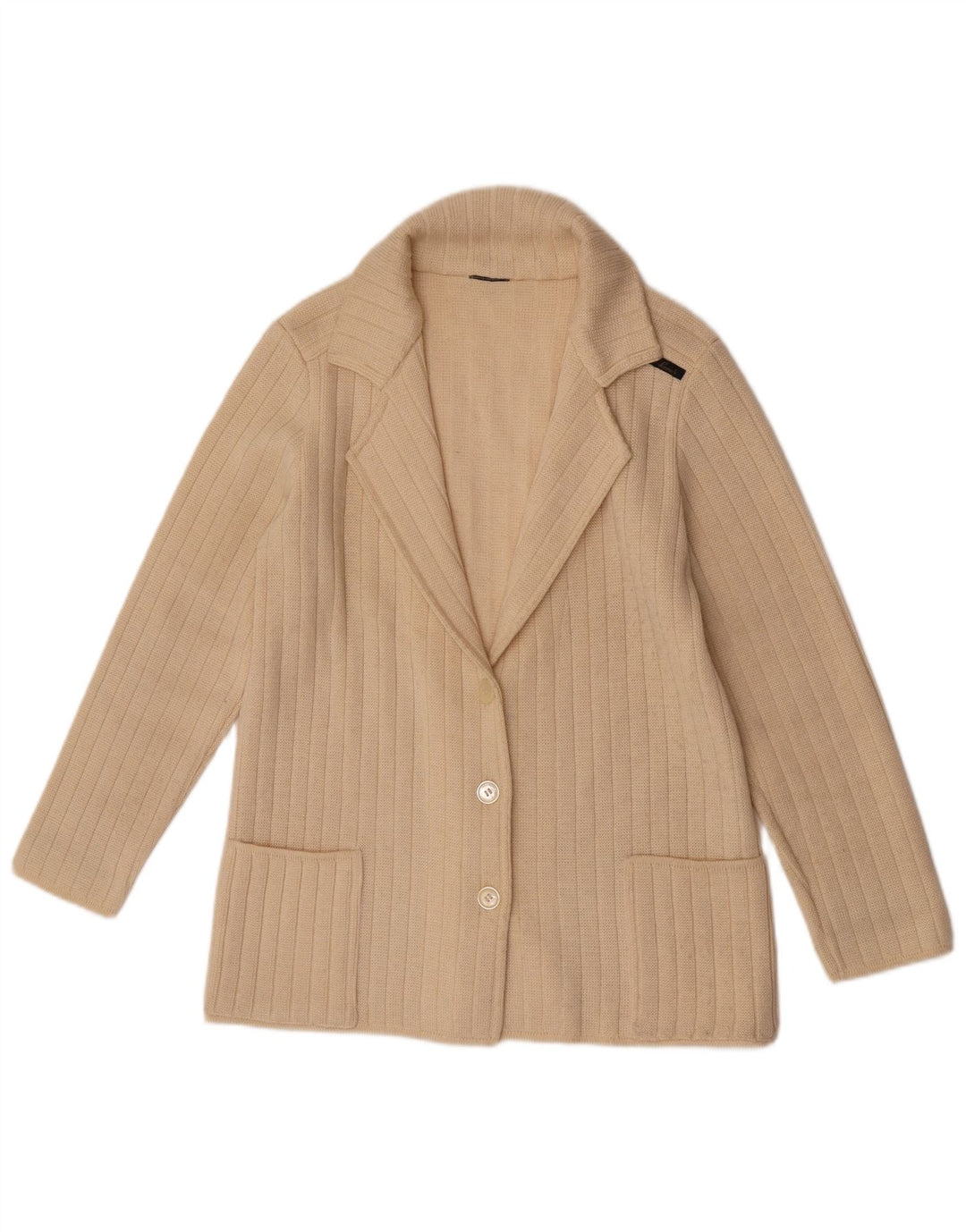 Pulover cardigan pentru femei Leeds UK 10 Mic Bej