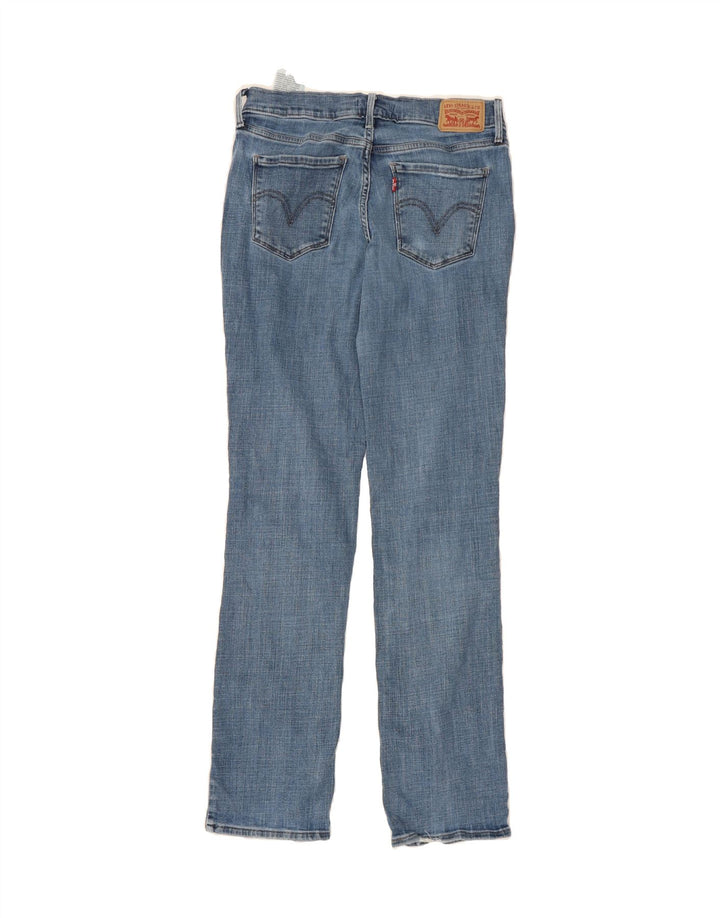 LEVI'S Womens 505 Straight Jeans W28 L32 Blue Cotton Vintage Levi's and Second-Hand Levi's from Messina Hembry 