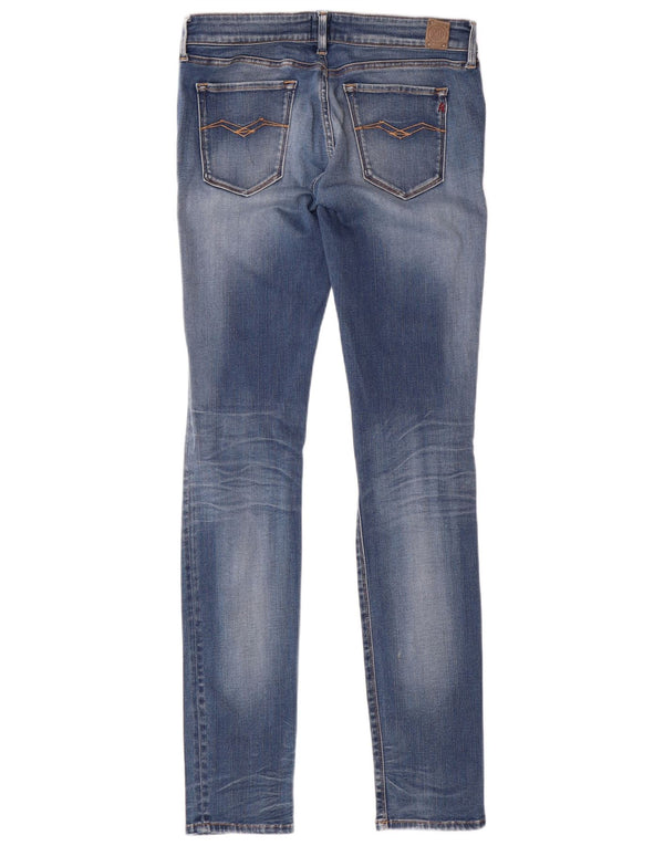 REPLAY Blugi pentru femei Luz skinny W30 L34 Bumbac albastru