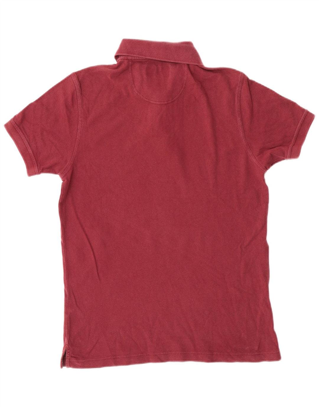 Cămașă polo Barbour pentru bărbați, bumbac burgundy mic