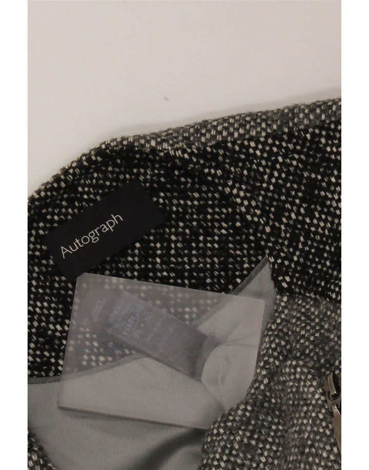 Jachetă pentru femei Marks & Spencer Autograph Blazer UK 16, mare, gri pete