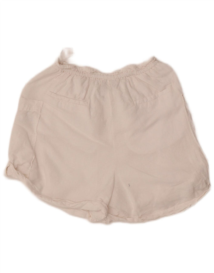 Pantaloni scurți casual pentru femei Zara XS W24 in alb