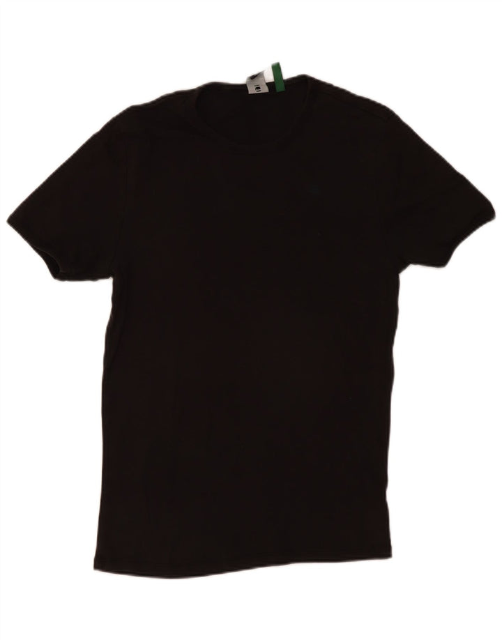 G-STAR Bărbați Tricou Top Medium Negru Bumbac