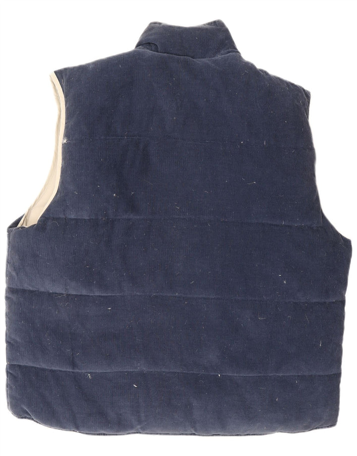 Gilet căptușit reversibil pentru bărbați Dockers UK 44 2XL poliester bej
