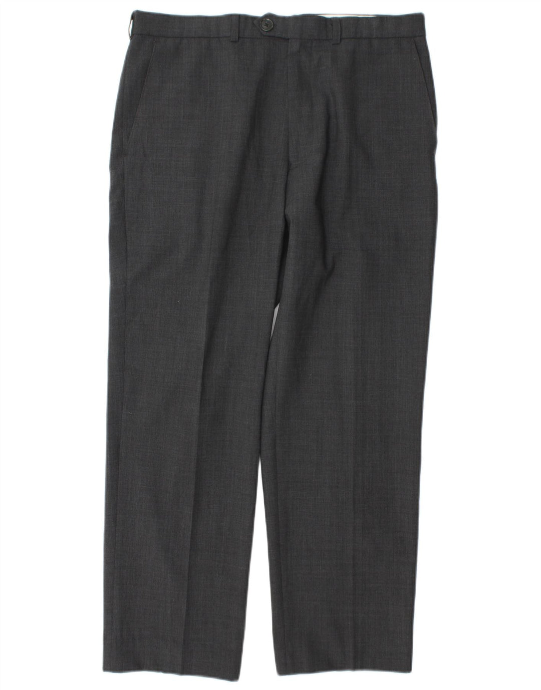 Pantaloni de costum pentru bărbați Marks & Spencer L34 L29 Poliester gri