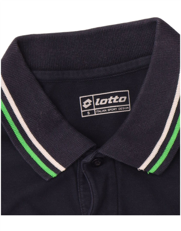 Tricou polo pentru bărbați Lotto Mic Bleumarin