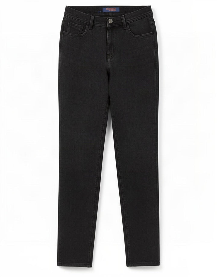 Blugi drepti pentru femei Trussardi W26 L28 negri