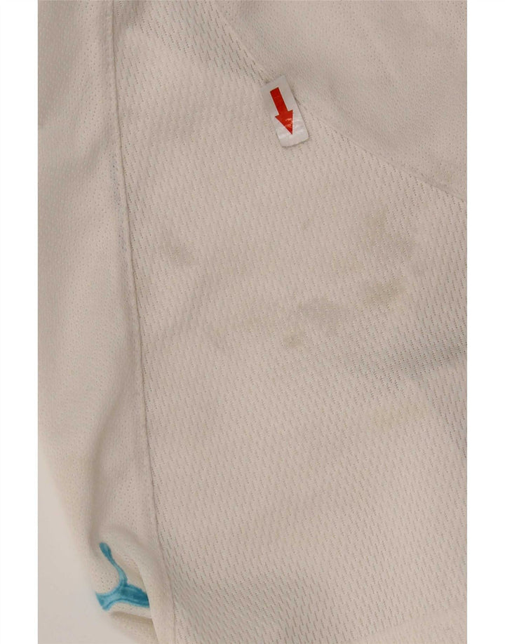 Pantaloni scurți sport Puma S.S. Lazio pentru bărbați, mari, alb, din poliester