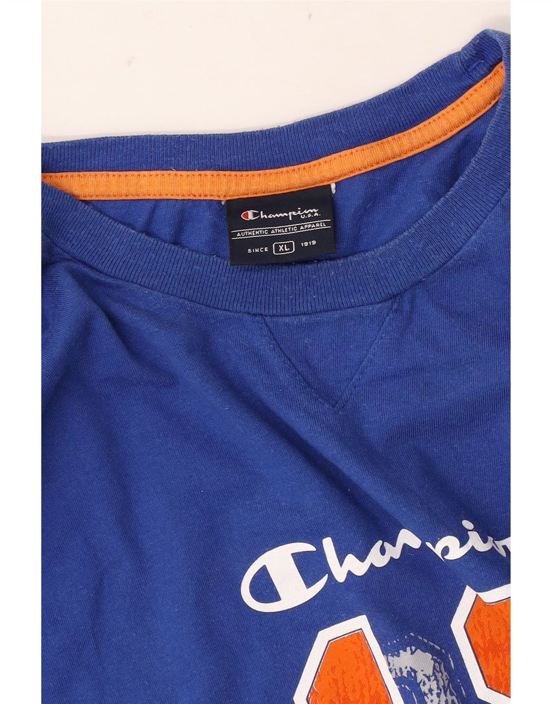 Tricou grafic pentru bărbați Champion Top XL Albastru