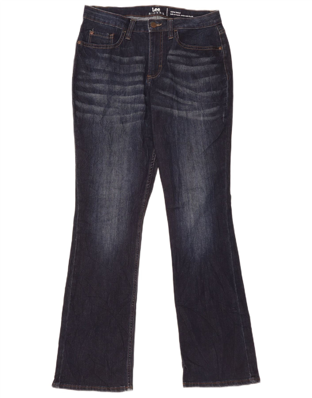 Blugi Lee Riders pentru femei cu talie mijlocie cu talie medie US 8 Medium W31 L32 Bleumarin