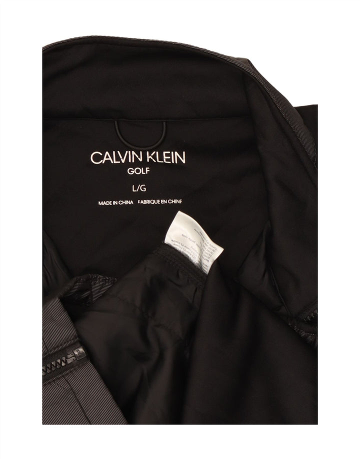 Jachetă de trening Calvin Klein pentru bărbați, mare, negru, nailon