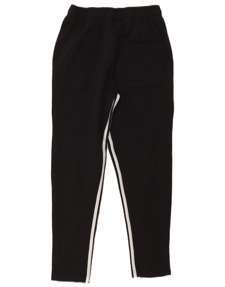 Pantaloni de trening Adidas pentru bărbați, bumbac negru mic