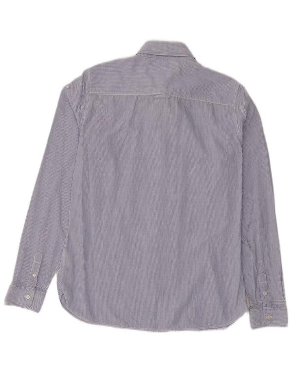 Cămașă Tommy Hilfiger pentru femei US 6 Medium Blue Pinstripe Bumbac