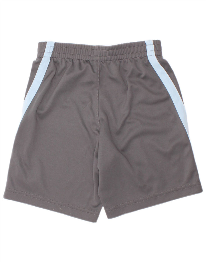 Pantaloni scurți sport Nike pentru băieți 5-6 ani, gri, poliester color bloc