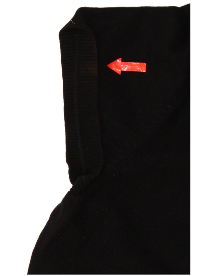 Pulover pentru femei Massimo Dutti cu gât rulat, negru mediu, UK 12