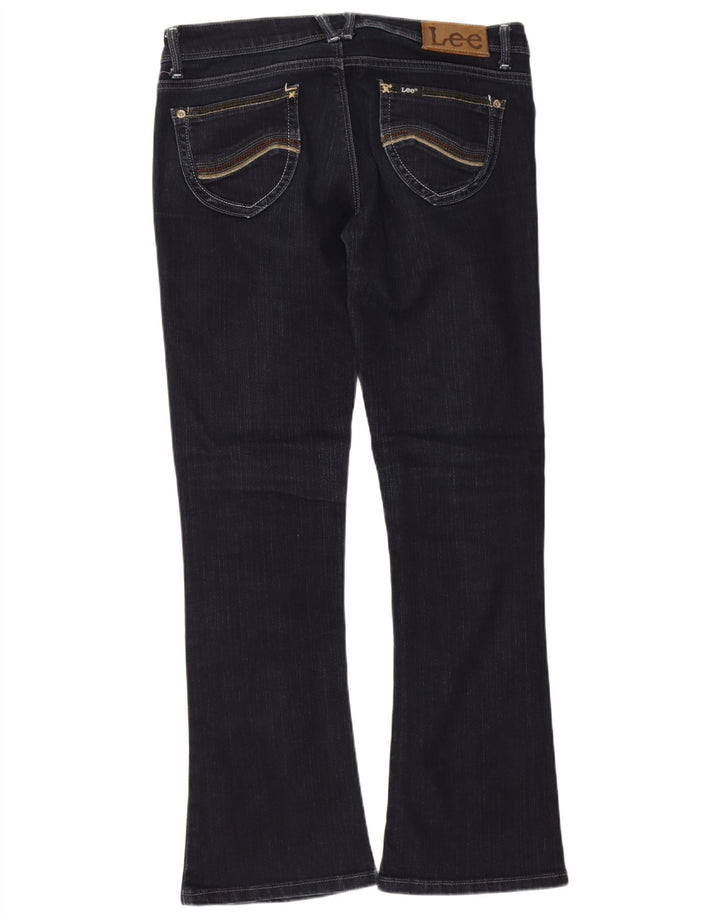 Blugi Bootcut Lee pentru femei W30 L30 bumbac bleumarin