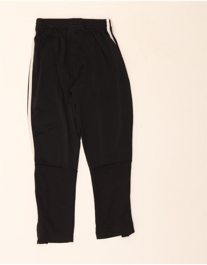 ADIDAS Boys Tracksuit Trousers 11-12 Years  Black Polyester Vintage Adidas and Second-Hand Adidas from Messina Hembry 