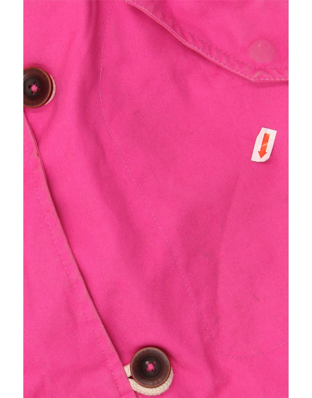 Jachetă de ploaie cu glugă pentru femei JOULES UK 18 XL bumbac roz