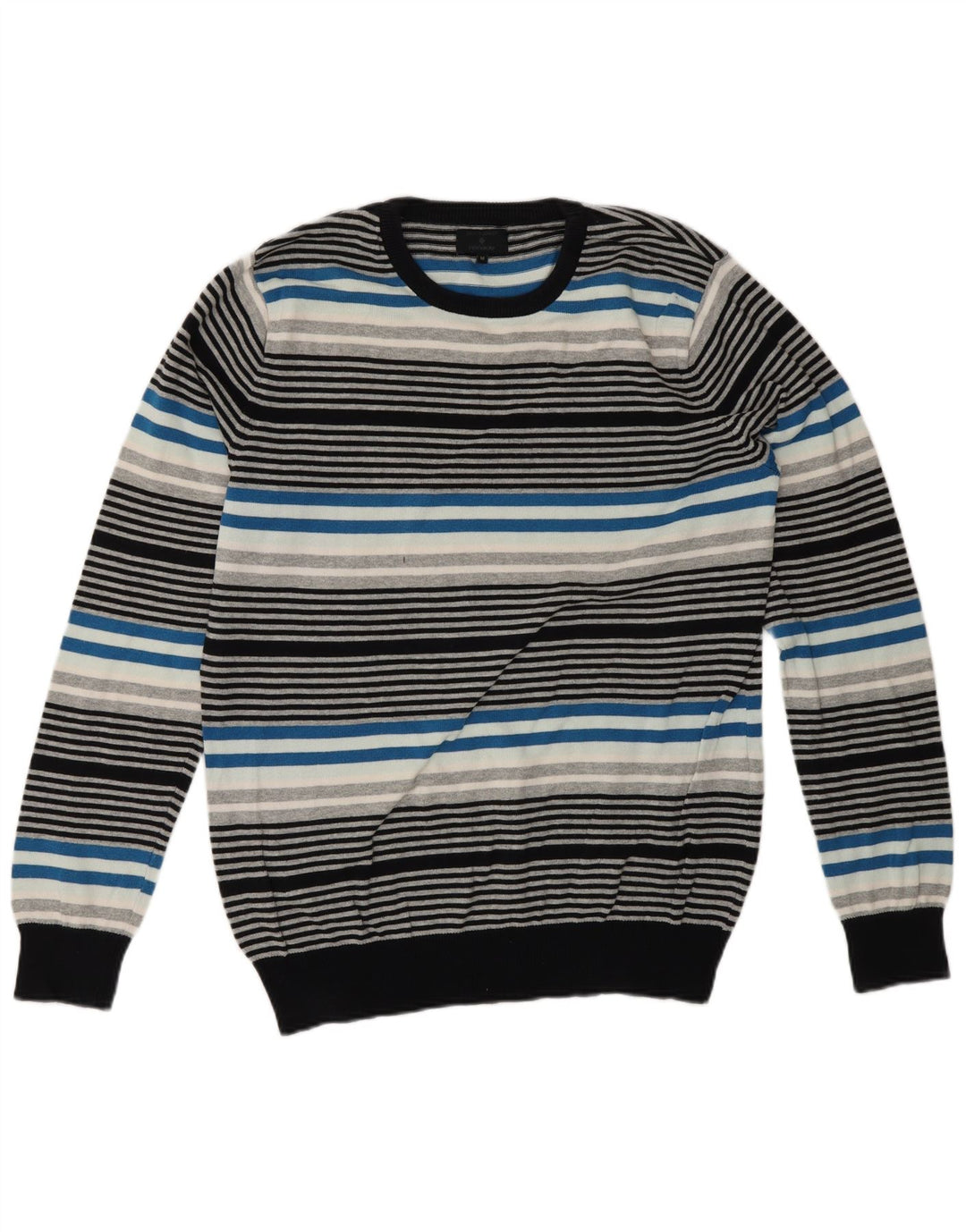 Pulover Jack & Jones pentru bărbați, cu gât crew, cu dungi medii, multicolore