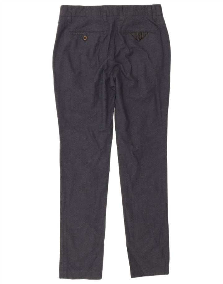Pantaloni de costum slim pentru bărbați Ted Baker L30 L30 bleumarin