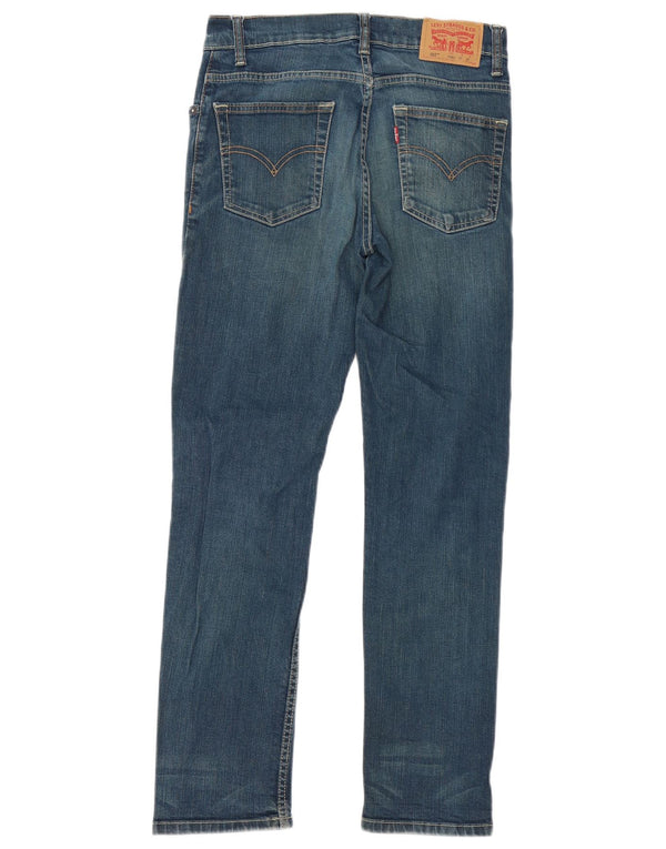 Levi's Boys 502 Regular Tapered Jeans 13-14 ani W27 L27 bleumarin bumbac