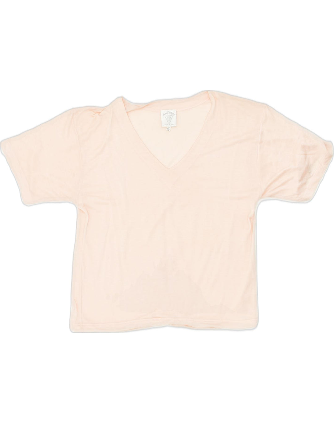 VINTAGE Womens Blouse Top IT 42 Medium Pink Cotton | Vintage Vintage | Thrift | Second-Hand Vintage | Used Clothing | Messina Hembry 