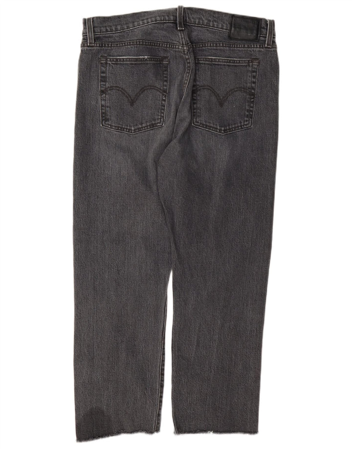 Blugi Levi's Wedgie Straight pentru femei W31 L26 bumbac gri