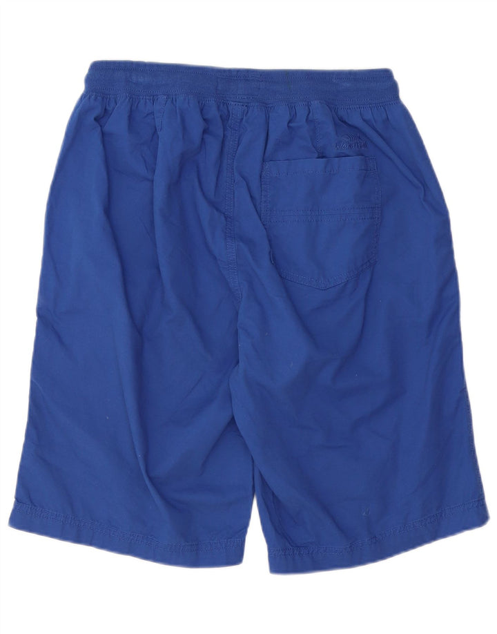Pantaloni scurți chino pentru bărbați Weird Fish W32, bumbac albastru mediu