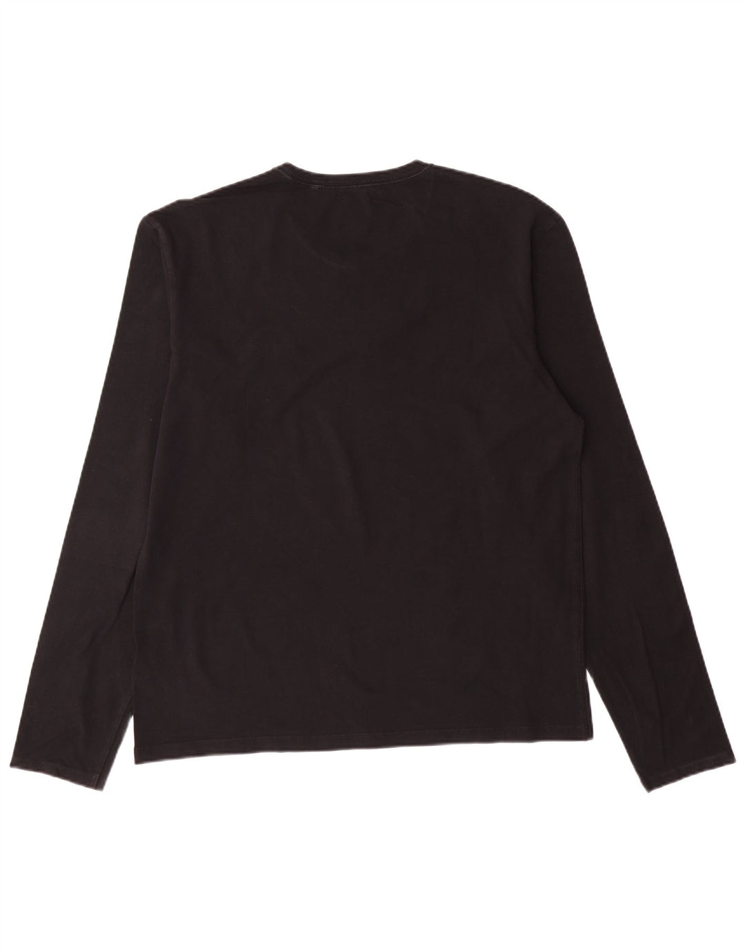 Top pentru bărbați GUESS cu mânecă lungă XL, bumbac negru