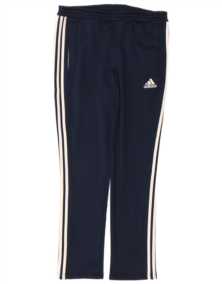 Pantaloni de trening ADIDAS pentru bărbați, mari, albastru, poliester
