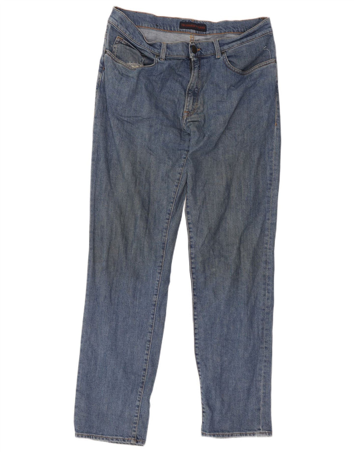 Trussardi Blugi drepte pentru bărbați W36 L32 Bumbac albastru