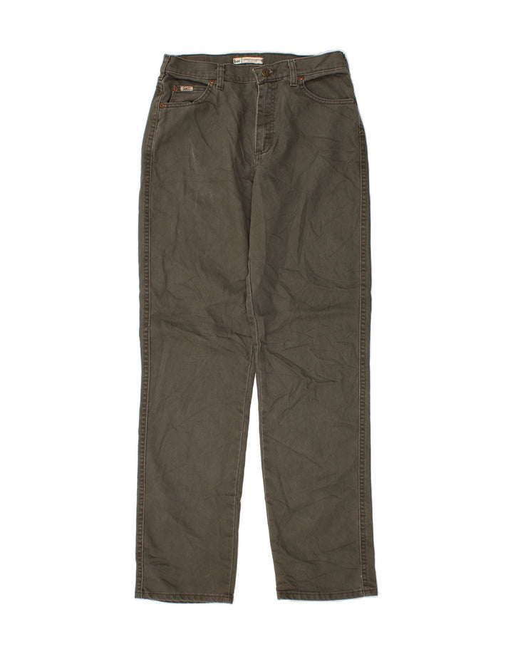LEE Womens Relaxed Fit Straight Jeans US 8 Medium W30 L33 Grey Cotton Vintage Lee and Second-Hand Lee from Messina Hembry 