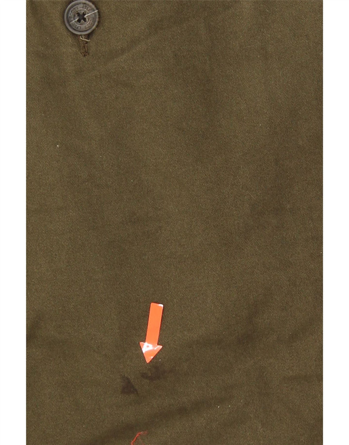 Pantaloni scurți chino LYLE & SCOTT pentru bărbați W36, bumbac kaki mare