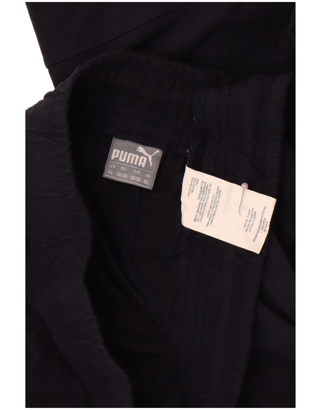 Pantaloni de trening Puma Graphic pentru bărbați XL, bumbac negru