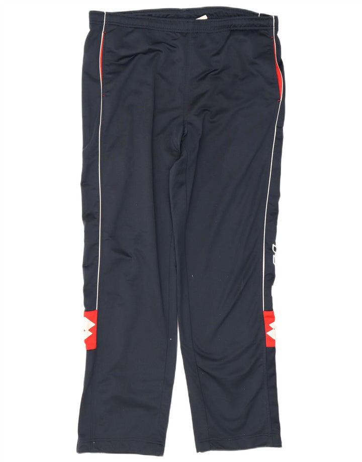 Pantaloni de trening grafic pentru bărbați Lotto XL poliester bleumarin