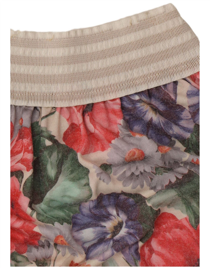 Fusta A-Line Femei Vintage W26 Mic Multicolor Floral