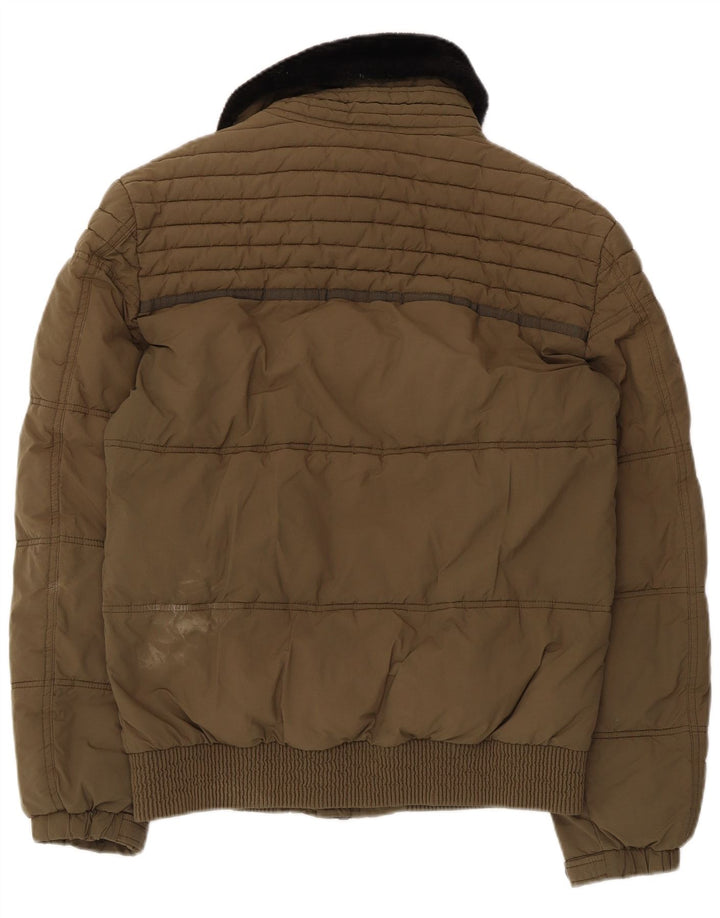 Jachetă căptușită pentru bărbați Joop IT 50 Large Khaki