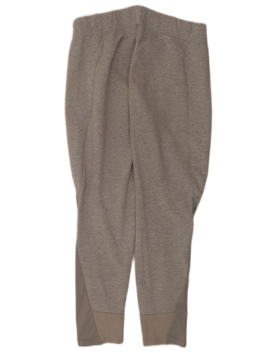 Pantaloni de trening cu grafic pentru femei Adidas UK 14, bumbac gri mediu