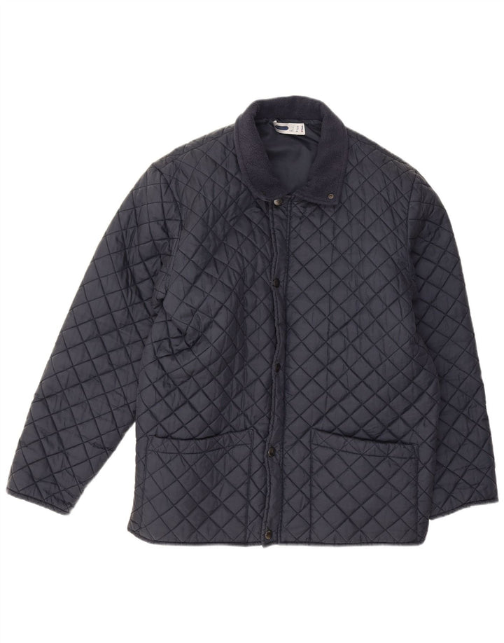 Jachetă matlasată Fila pentru bărbați UK 38 Medium Bleumarin Poliamidă