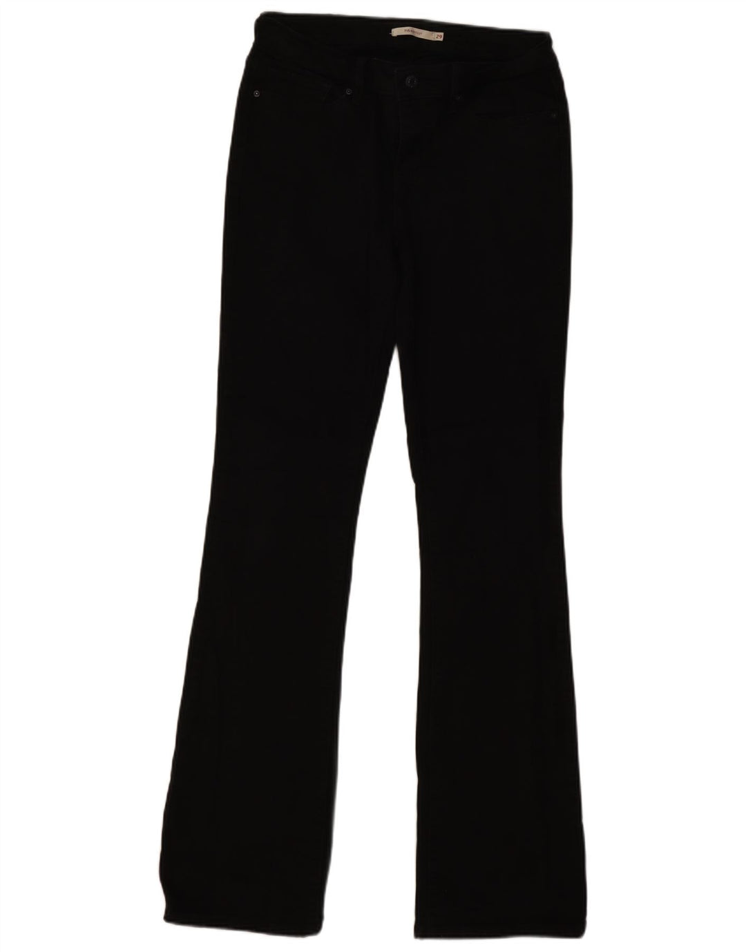 Blugi Levi's 715 Bootcut W29 L33, bumbac negru