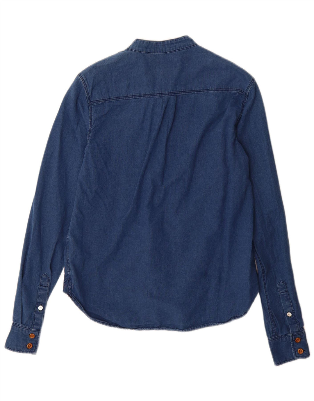 Cămașă Replay pentru femei UK 10 Small Blue Bumbac